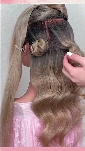 Hollywood wave Step by step curls tutorial