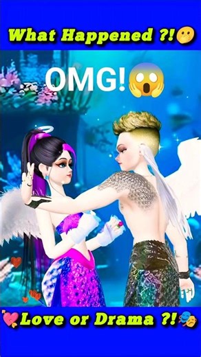 💘 Love Or Drama?! 🎭 What Happened Next? 🤔 #mermaid #shorts