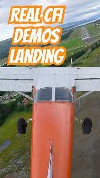 Instructor Shares His BEST Landing Tips in Real Time #flighttraining #aviation #flying #studentpilot