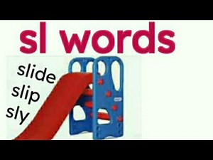 sl words @easylearning4615 / sl consonant blends/ sl family/ sl sound words/ sl read and spell