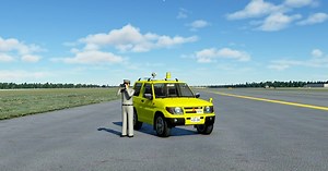 This Microsoft Flight Simulator driving mod looks just good enough