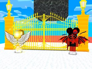 Animated Minecraft Characters in a Vibrant Virtual World