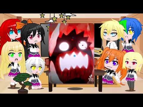 Highschool dxd react to Naruto as new dragon god | sasuke uchiha | naruto shippuden | Gacha life