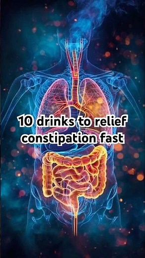 Top 10 Drinks to Cure Constipation FAST & Naturally | Instant Bowel Relief and Gut Health Tips