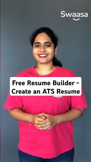 Free Resume Builder: Create a Resume in Minutes & Download PDF