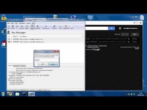 Secure email: Share your public key SAFELY using Symantec's PGP Keyserver