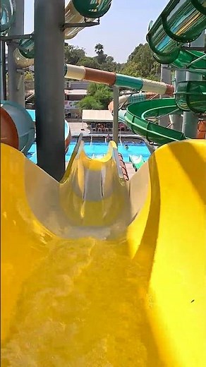Turbo Freefall Water Slide at Aquajoy Waterpark #waterpark #aquapark #viralshorts