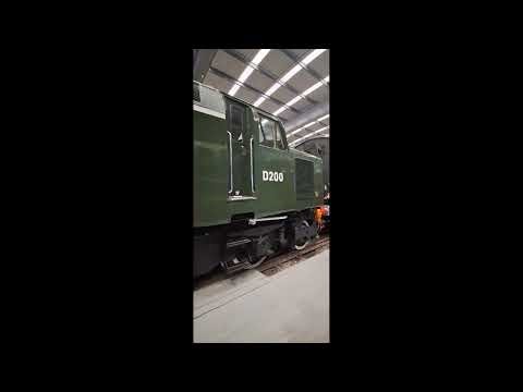 Class 40 D200 – First Type 4 Diesel-Electric | 2000HP Locomotive at Locomotion Museum