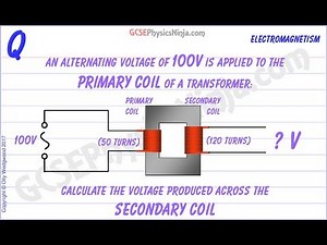 Transformer Calculation Example - GCSE Physics