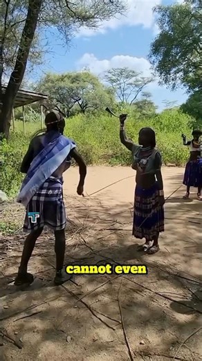 The Tribe Where Weddings Happen Inside a Tree #shorts #TribalLife #JungleSurvival #tribalculture