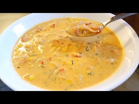 How to make New Orleans Crawfish and Corn Chowder