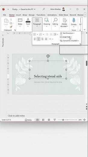 PowerPoint Hack: Vertical Text Alignment Made Easy