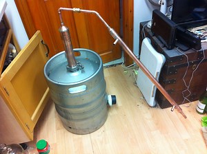 Build a Keg Still for Whiskey (Pot Still Design)