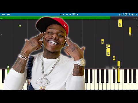 DaBaby - BOP - Piano Tutorial