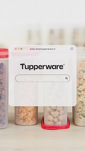 Snack time is better together with Tupperware! Whether it’s homemade granola, crunchy nuts, or your favorite trail mix, our dry storage containers keep everything fresh, tasty, and ready to enjoy. From airtight seals to sleek, stackable designs, Tupperware makes sure your snacks stay as delicious as the moment you made them. Better storage, better snacks, because when we store together, we snack better together. #BetterTogether #TupperwareSnacks #FreshAndTasty | Tupperware India
