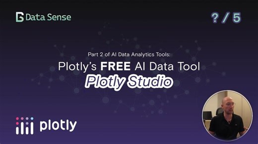Plotly Studio Just Launched and it's FREE! | Data Sense
