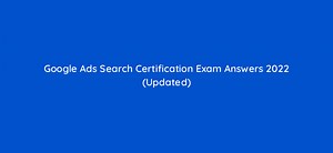Google Ads Search Certification Exam Answers 2026 (Updated)