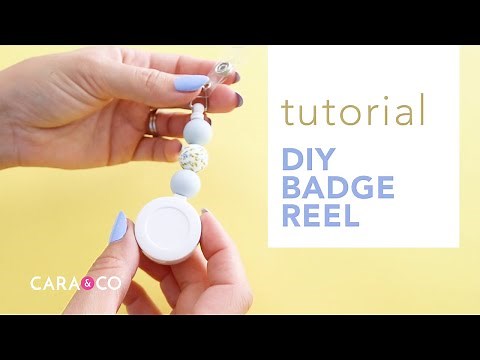 Tutorial - DIY Customized Badge Reel