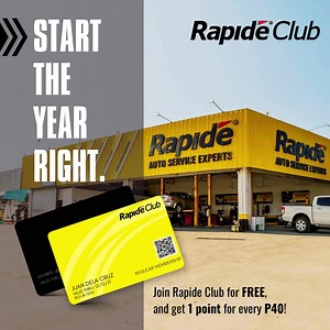 4.5K views · 14 reactions | Be a Rapide Club member! Join now for FREE and get exclusive DISCOUNTS and PERKS on your next visit!  Stay safe and see you at our nearest branch near you! #RapideClub #RapideWay | Rapide Auto Service Experts | Facebook