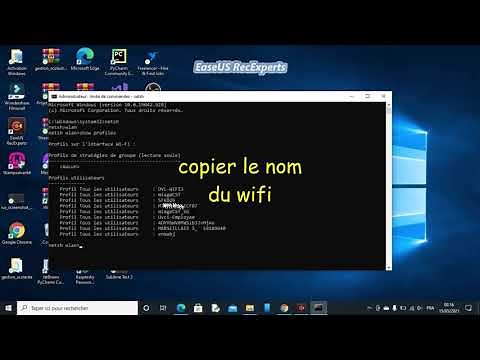 Afficher le mot de passe d'un wifi inconnu avec CMD sous windows