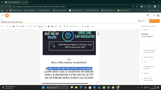 IObit Malware Fighter Pro 12.5 pro key OFFICAL (FUll version )🔑 #pc #IObit #eztechx link👉 https://shorturl.fm/rPdBE youtube👉 https://www.youtube.com/watch?v=ysMc9mtRb4M | Eztechx Eztechx Lilyan