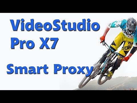 Corel VideoStudio Pro X7, laggy video fix with smart proxy