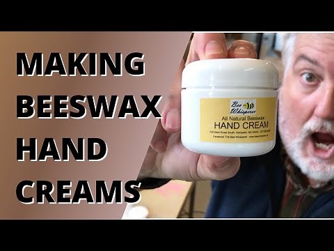 Making Beeswax Hand Creams
