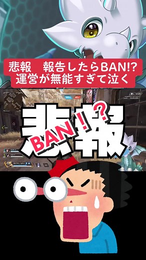 APEXで報告したらBANされる悲劇