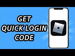 How do you get a quick login code on Roblox (FULL GUIDE)