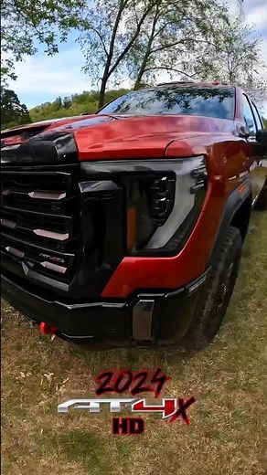 HERE IT IS!🤯 First ever 2024 GMC Sierra HD AT4X!