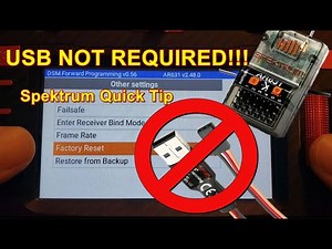 Spektrum Forward Programming - Easier BNF Receiver Unlocking!