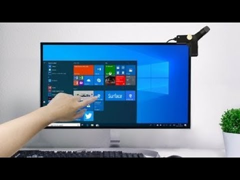 How To turn Any Monitor Into A Touch Screen !!!