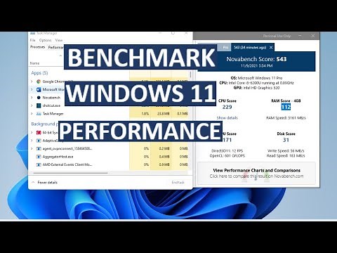 Benchmark Windows 11 PC