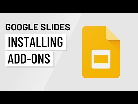 Google Slides: Installing Add-ons