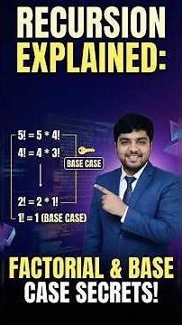 Recursion Explained: Factorial & Base Case Secrets!