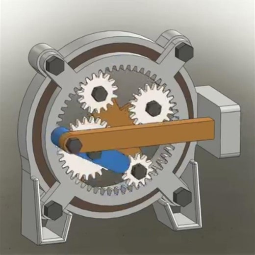 Belt drive | Shaft drive 3d animation | #3danimition #viralvideo #machine #engineeringuary