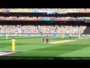 Cricket World Cup Final 2015 MCG- First Ball