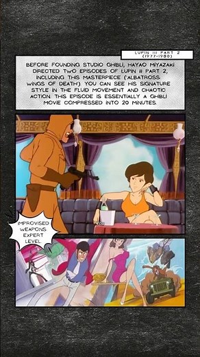 Miyazaki’s Hidden Masterpiece in Lupin III ✈️🎬