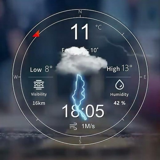 Live Weather: Radar & Forecast