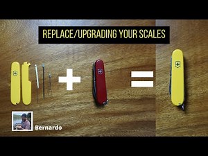 How to replace Victorinox Swiss Army Knife Scales.