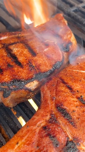 Smoked and Seared Pork Chops! What's not to love?! 🔥 #pitbossgrills #pbatwalmart #porkchops #recipe #pelletgrill | Pit Boss Grills