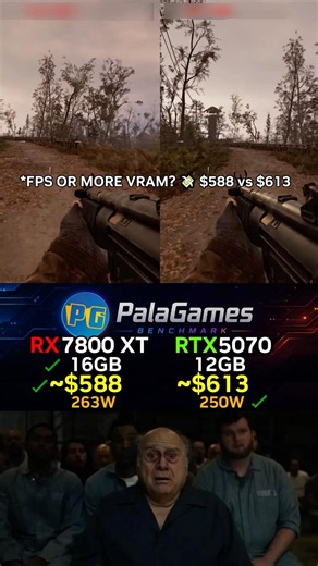 RTX 5070 vs RX 7800 XT IS 16GB VRAM A SCAM 🧐 Benchmark