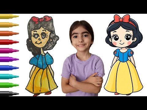👑 How to Draw a Princess | Step-by-Step Drawing Tutorial for Beginners 🎨✨ #howtodraw #princess