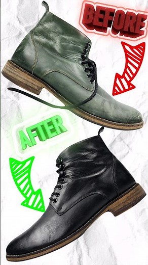 How To Dye ANY Color to Black: The Secret No-Mess Way To Transform Your Shoes