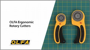 12K views · 30 reactions | Our 45mm and 60mm OLFA Ergonomic Rotary cutters are specially designed for comfort and safety for left-handed and right-handed crafters alike. Watch to learn how to change the cutter for left or right-handed use and learn about all the safety features built into these cutters.  #OLFA #OLFACraft #ergocutter #rotarycutter | OLFA Craft | Facebook