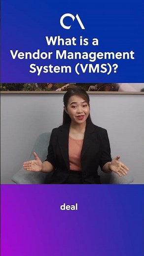 What is a Vendor Management System (VMS)? #shorts