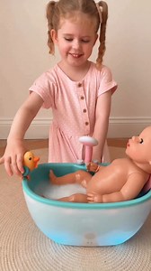Make your own magical memories with BABY born Magic Girl ✨ 👶 She has 10 realistic baby features including opening and closing her eyes with her magic dummy, drinking, feeding, using a potty and even pooping! She cries real tears, can be fully immersed in water and comes with 10 essential accessories 🌟 making her the perfect doll for your little one this Christmas 🎄 📷 @ourtinywildflowers 🛒 Buy now from Argos: https://www.argos.co.uk/product/9330623 #BABYborn #AdventuresWithBABYborn #DollPlay