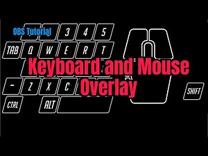 How to get a Keyboard Overlay on OBS for Streams and Videos (NohBoard)