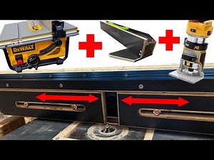 ROUTER FENCE for a TABLE SAW Fence