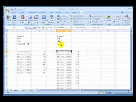 OSIsoft: Obtain filtered values in PI DataLink. v4.0